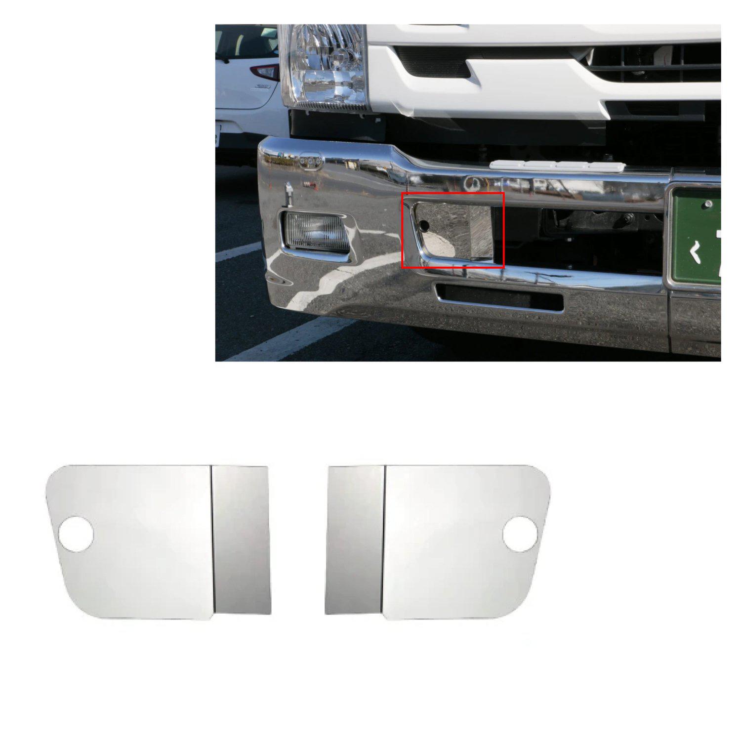 バンパーステーカバー ステン鏡面 07フォワードバンパー用 510490