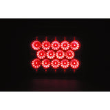 ジェットイノウエ(JET INOUE)　LED14　ユニバーサルランプ(SD-6002)-【品番:526966】レッド / 点灯/点滅