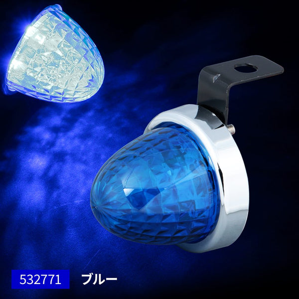 ジェットイノウエ(JET INOUE) LED ミニサイドマーカーランプ螢（ホタル）カラーレンズ 12V/24V共用 532771