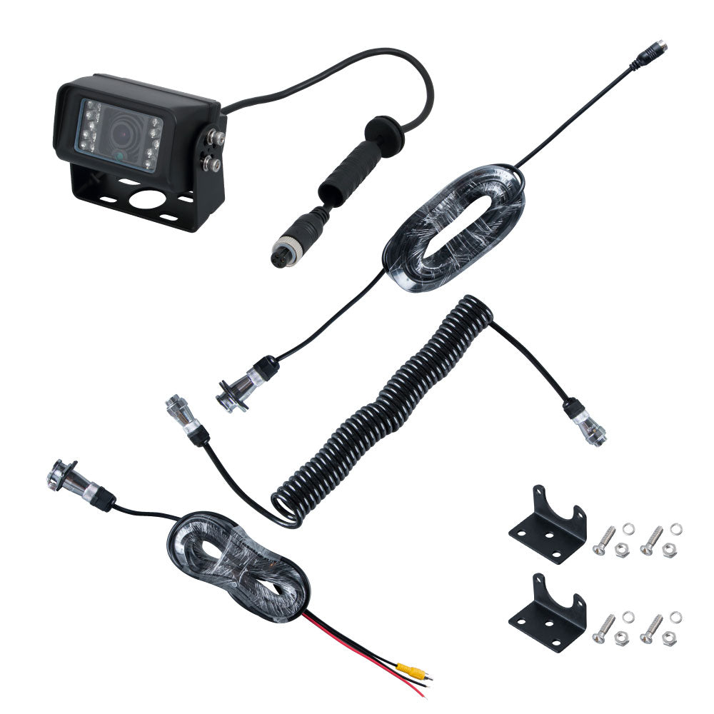 12/24V バックカメラ 防水ジャック仕様 30mトレーラー車用 592927