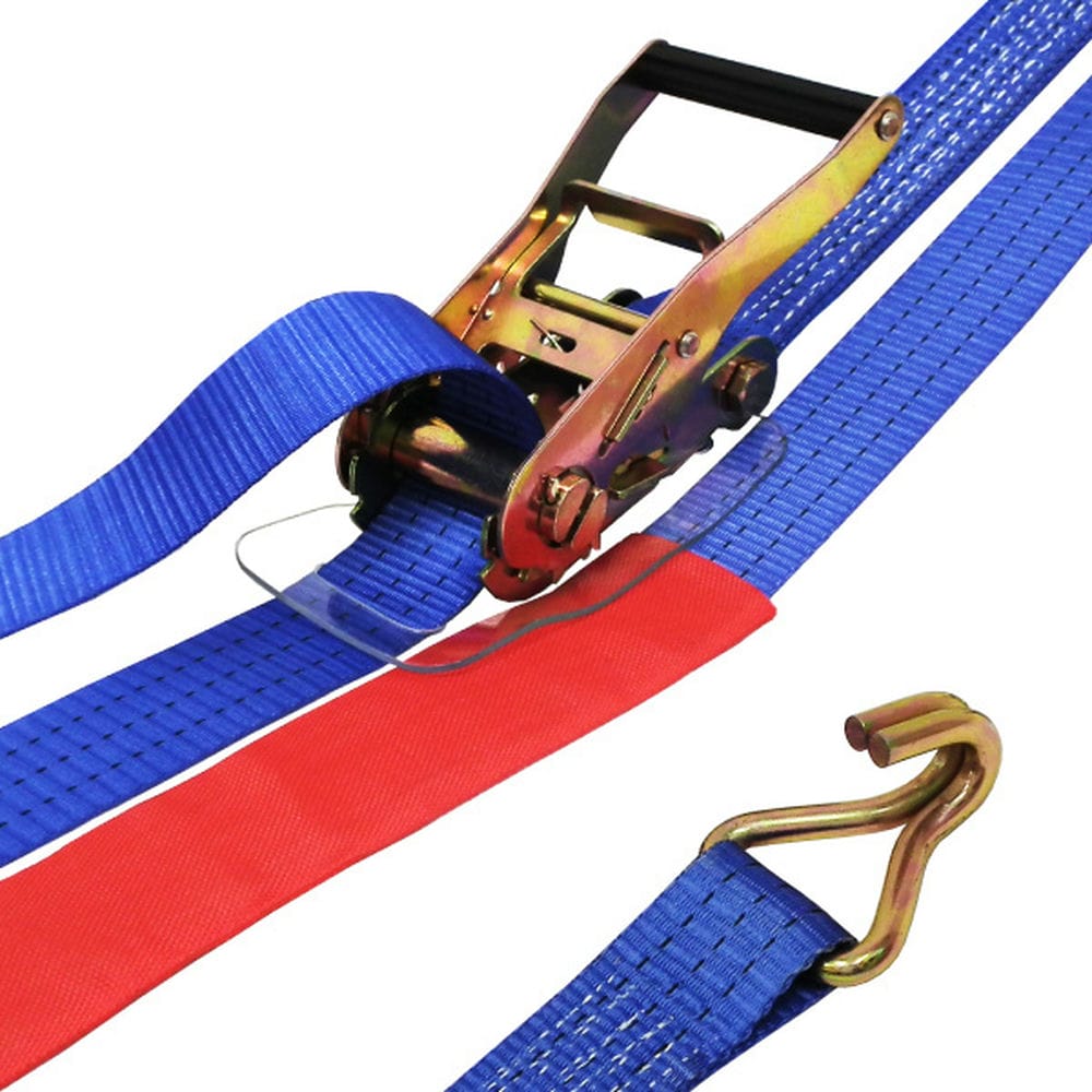 ラッシングベルトトラック用JフックJフック1.5ton幅50mm×長さ0.5+3m